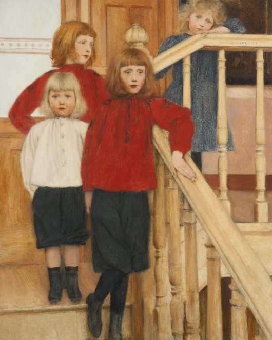 The Children of Monsieur Nève à Fernand Khnopff