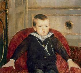 portrait d'Henri de Woelmont, enfant.