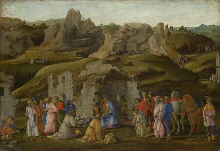 The Adoration of the Magi à Filippino Lippi