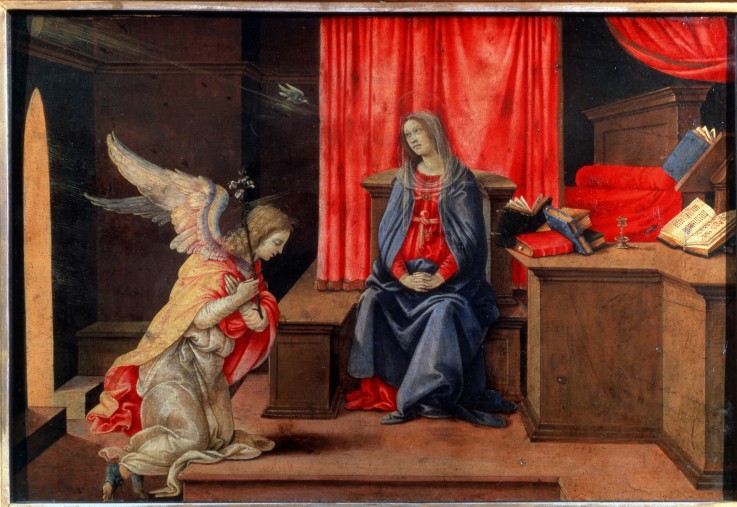 The Annunciation à Filippino Lippi