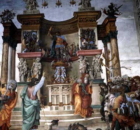 St. Philip Exorcising a Demon à Filippino Lippi