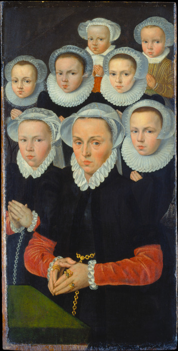 Shutter of an Altarpiece with Female Donors à Maître flamand vers 1570/1580