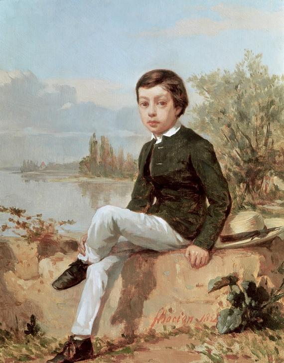 Portrait of Jacques Larguier (1844– 1907) à F.L.D. Bocion