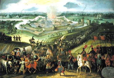 The City of Aerdres (War against the Low Countries) à École flamande
