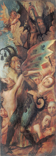 Glimpse of Hell (panel) à École flamande