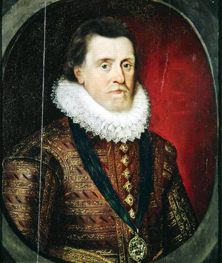 James I (1566-1625) à École flamande