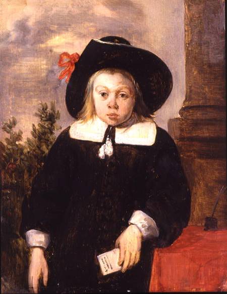 Portrait of a Boy à École flamande