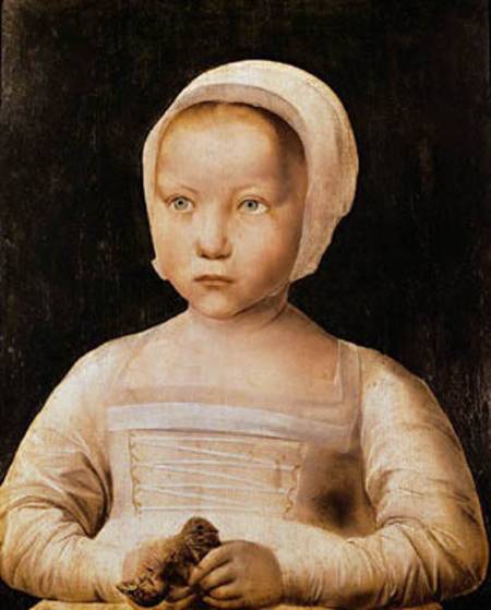 Young Girl with a Dead Bird à École flamande