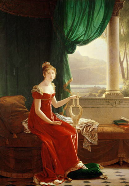 Hortense de Beauharnais à Fleury Francois Richard
