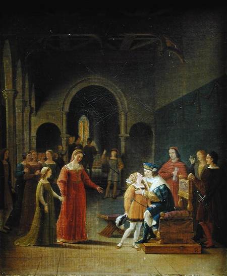 Francois I (1494-1547) Presented to Louis XII (1462-1515) à Fleury Francois Richard