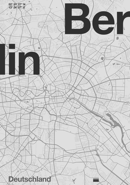 Berlin Minimal Map à Florent Bodart