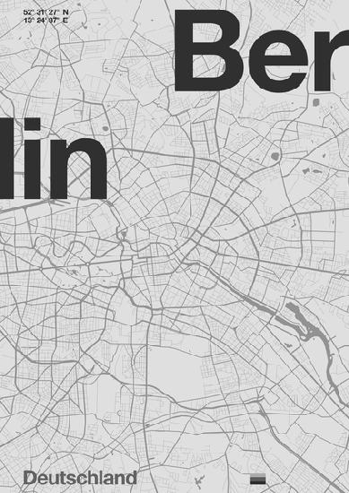 Berlin Minimal Map