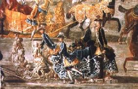 The Imperial Sleigh Ride on the occasion of the marriage of Emperor Joseph II of Austria to his 2nd