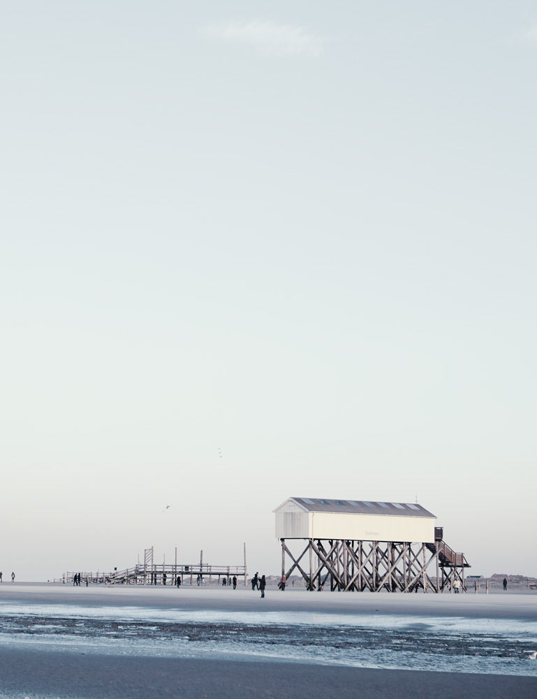 Sankt Peter-Ording (Farbversion passend zur "Schöner Wohnen") à Nuage Clouds