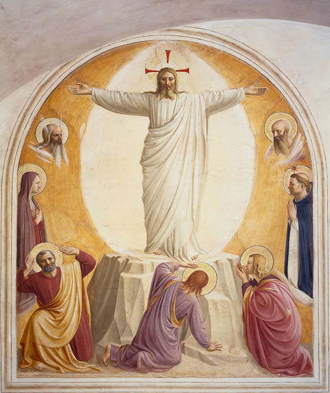 The Transfiguration à Fra Beato Angelico