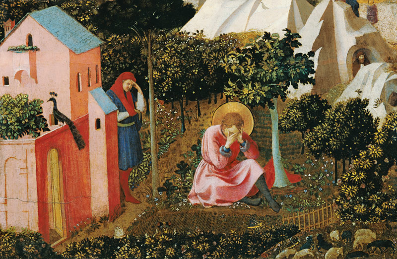 The Conversion of St. Augustine à Fra Beato Angelico
