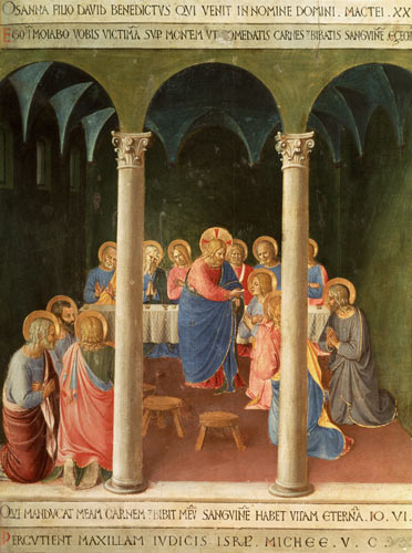 Communion of the Apostles à Fra Beato Angelico