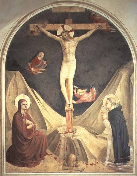 The Crucifixion à Fra Beato Angelico