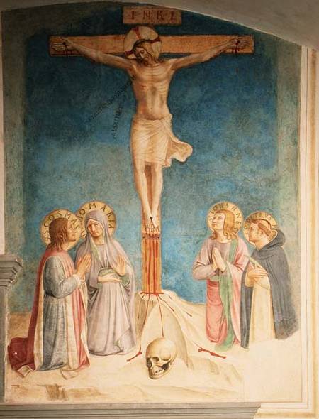Crucifixion with SS. Cosmas, John and Peter Martyr à Fra Beato Angelico