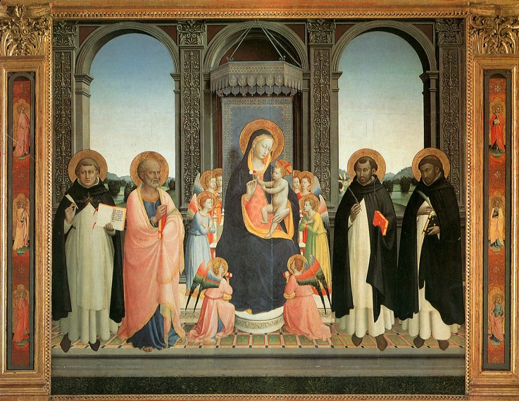 Fiesole Triptych à Fra Beato Angelico