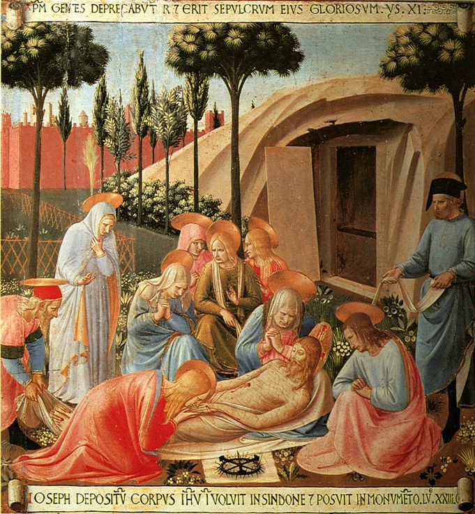 The Lamentation over Christ à Fra Beato Angelico