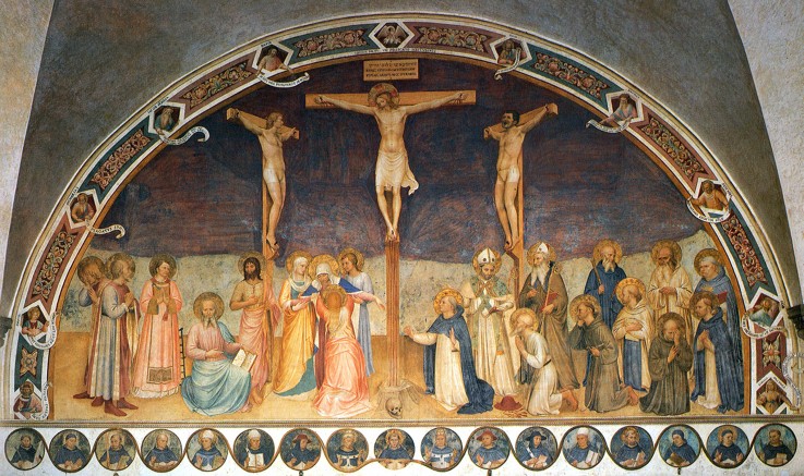 The Crucifixion à Fra Beato Angelico