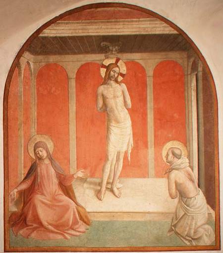 The Flagellation à Fra Beato Angelico