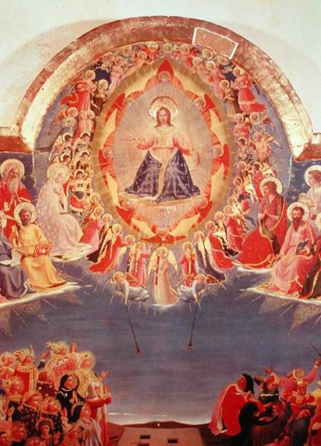 The Last Judgement  (detail) à Fra Beato Angelico