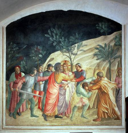 The Kiss of Judas à Fra Beato Angelico