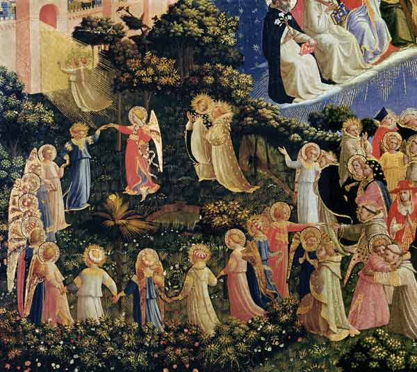 The Last Judgement (detail) à Fra Beato Angelico