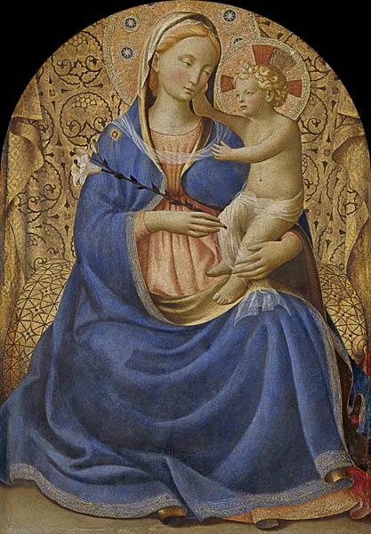 The Virgin of Humility (Madonna dell' Umilitá) à Fra Beato Angelico