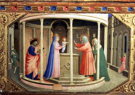 The Presentation in the Temple, from the predella of the Annunciation Altarpiece à Fra Beato Angelico