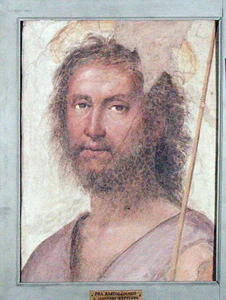 St. John the Baptist (fresco) à Fra Bartolommeo