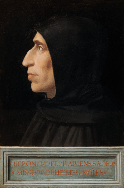 Portrait de Savonarola (panneau) à Fra Bartolommeo