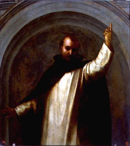 Portrait of Saint Vincenzo Ferrari à Fra Bartolommeo
