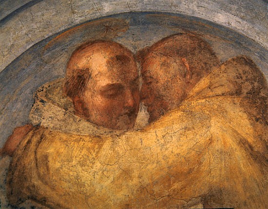 The meeting of St Francis and St Dominic à Fra Bartolommeo