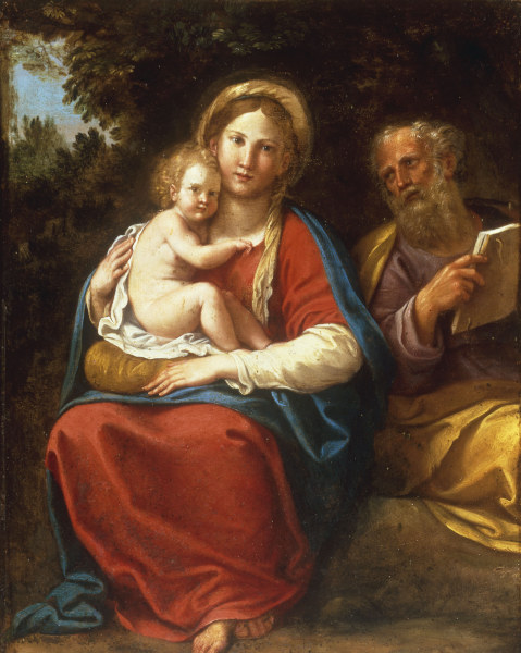 F.Albani, The Holy Family. à Francesco Albani