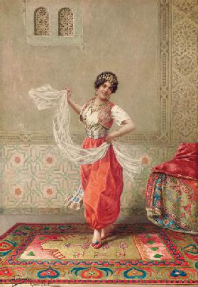 Orientalische Tänzerin.
