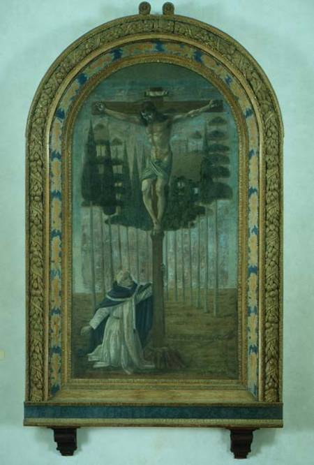 Crucifixion with St. Anthony à Francesco Botticini