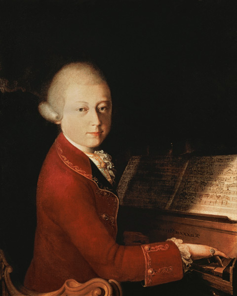 Mozart Aged 14 à Francesco dalla Rosa