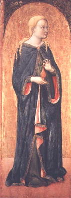 St. Mary Magdalene (tempera on panel) à Francesco de' Franceschi