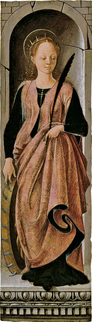 Saint Catherine à Francesco del Cossa