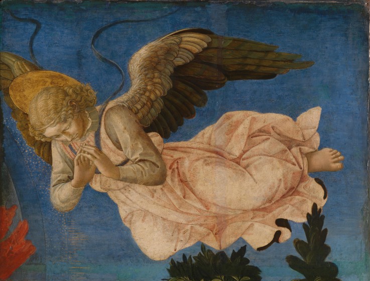 Angel (Panel of the Pistoia Santa Trinità Altarpiece) à Francesco di Stefano Pesellino