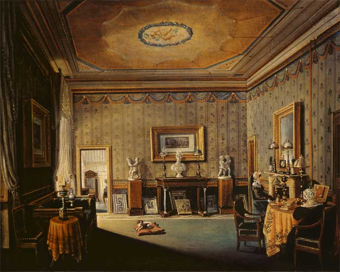 Salon in the Barbierrini House à Francesco Diofebi