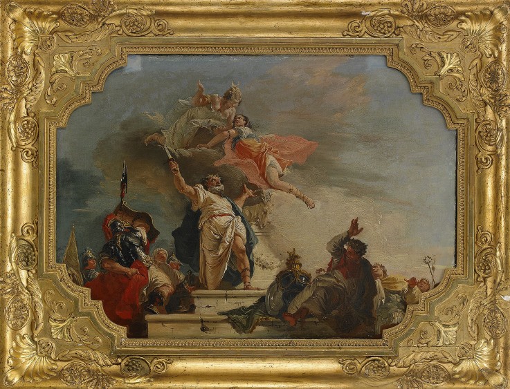 The Sacrifice of Iphigenia à Francesco Fontebasso