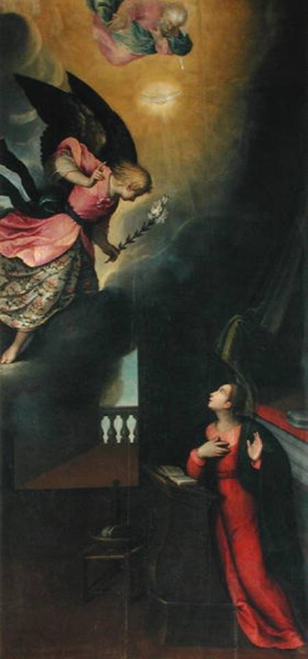 The Annunciation à Francesco Frigimelica