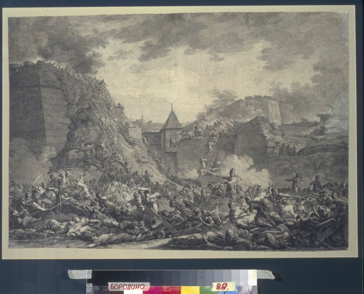 The Siege of the Fortress Ochakov on December 1788 à Francesco Giuseppe Casanova