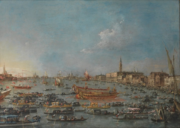 The Bucintoro Festival of Venice à Francesco Guardi