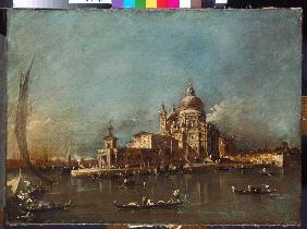 Vue sur Santa Maria della Salute et le Dogana