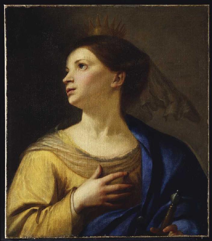 Die Heilige Katharina. à Francesco Guarino
